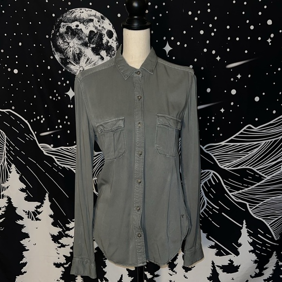 American Eagle Button Down Shirt - Picture 2 of 10